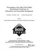 Proceedings of the 1998 ACM CIKM International Conference on Information and Knowledge Management: November 3 - November 7, 1998, Bethesda, Maryland, USA