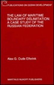 The Law of Maritime Boundary Delimitation