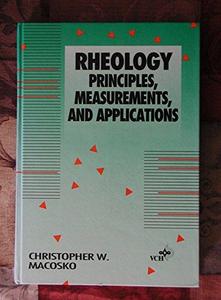 Rheology: Principles, Measurements and Applications