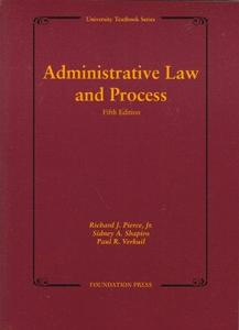 Administrative law and process