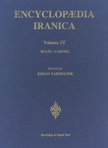 Encyclopaedia Iranica: Ed.E.Yarshater v. 4