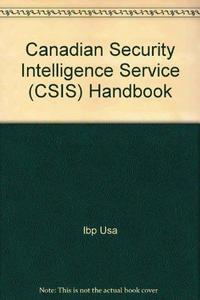 Canada Security, Intelligence Service, Activities and Operations Handbook