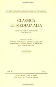 Classica et Mediaevalia : Volume 49