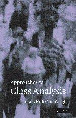 Approaches to class analysis