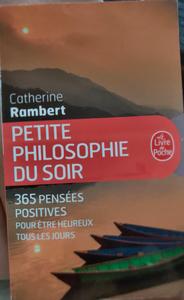 Petite philosophie du soir : 365 pensées positives pour être heureux tous les jours