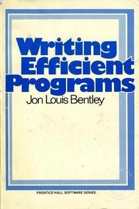 Writing efficient programs