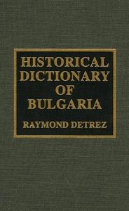 Historical dictionary of Bulgaria
