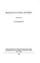 Balkan cultural studies
