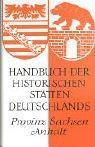 Handbuch der historischen Stätten Deutschlands, Bd.11, Provinz Sachsen-Anhalt