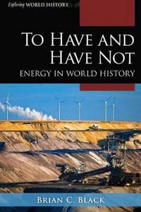 To have and have not : energy in world history