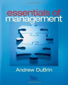 Essentials of Management