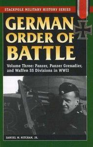 German Order of Battle Volume Three