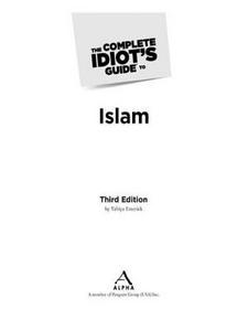 The complete idiot's guide to Islam