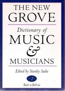 The New Grove Dictionary of Music and Musicians