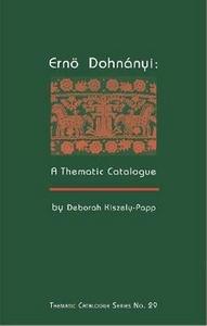 Erno dohnanyi : a thematic catalogue.
