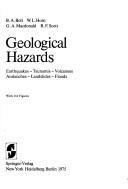 Geological hazards: Earthquakes, tsunamis, volcanoes, avalanches, landslides, floods