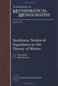 Nonlinear nonlocal equations in the theory of waves