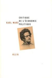 Critique de l'économie politique