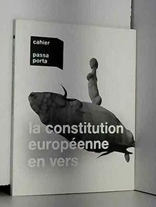 La constitution européenne en vers