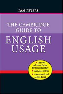 The Cambridge Guide to English Usage