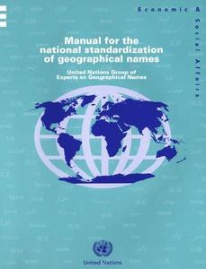 Manual for the National Standardization of Geographical Names