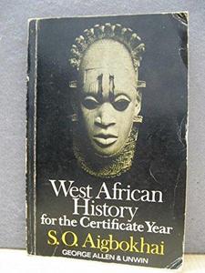 West African history for the Certificate year