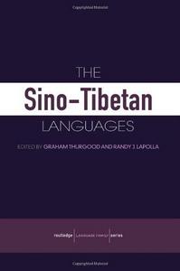 The Sino-Tibetan Languages