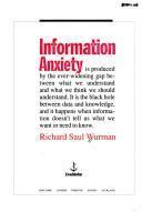 Information anxiety