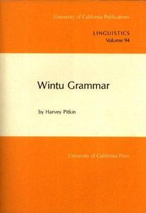 Wintu Grammar