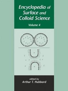 Encyclopedia of surface and colloid science