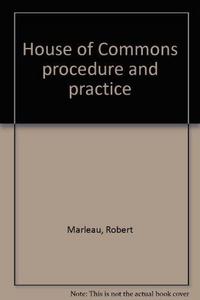 House of Commons procedure and practice