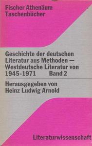 Geschichte der deutschen Literatur aus Methoden