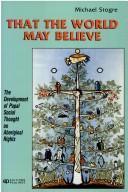 That the world may believe: The development of Papal social thought on aboriginal rights
