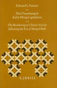 Zhu Yuanzhang and early Ming legislation