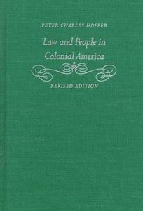 Law and people in colonial America
