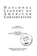National leaders of American conservation