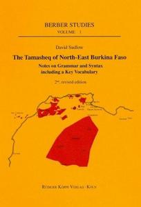 The Tamasheq of North-East Burkina Faso : notes on grammar and syntax including a key vocabulary