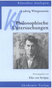 Ludwig Wittgenstein. Philosophische Untersuchungen