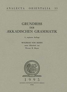 Grundriss der akkadischen Grammatik