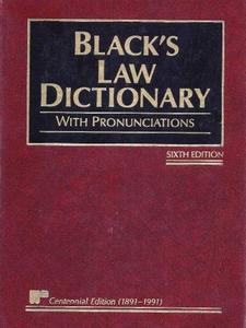 Black's Law Dictionary