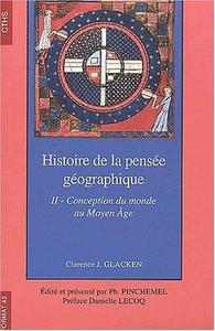Histoire de la pensée géographique II