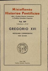 Gregorio XVI 2 Vol.