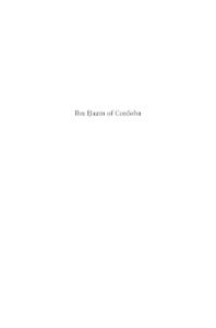 Ibn Ḥazm of Cordoba : the life and works of a controversial thinker