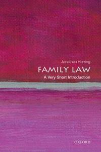 Family Law A Very Short Introduction