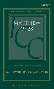A critical and exegetical commentary on the Gospel according to Saint Matthew