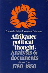 Afrikaner Political Thought