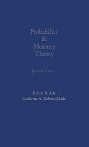 Probability and Measure Theory