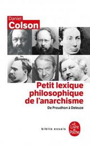 Petit lexique philosophique de l'anarchisme