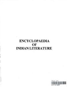 Encyclopaedia of Indian Literature