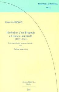 Itinéraires d'un Brugeois en Italie et en Sicile (1821-1823)